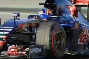 World © Octane Photographic Ltd. Scuderia Toro Rosso STR10 – Carlos Sainz Jnr. Saturday 28th February 2015, F1 Winter test #3, Circuit de Barcelona-Catalunya, Spain Test 2 Day 3. Digital Ref: 1194CB1L2860