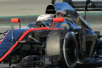 World © Octane Photographic Ltd. McLaren Honda MP4/30 – Kevin Magnussen. Saturday 28th February 2015, F1 Winter test #3, Circuit de Barcelona-Catalunya, Spain Test 2 Day 3. Digital Ref: 1194CB1L3120