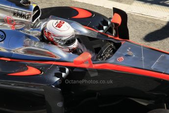 World © Octane Photographic Ltd. McLaren Honda MP4/30 – Kevin Magnussen. Saturday 28th February 2015, F1 Winter test #3, Circuit de Barcelona-Catalunya, Spain Test 2 Day 3. Digital Ref: 1194CB1L3333