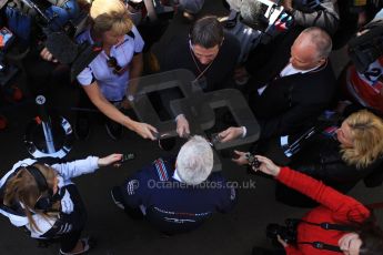 World © Octane Photographic Ltd. Williams Martini Racing - Pat Symonds, Chief Technical Officer. Saturday 28th February 2015, F1 Winter test #3, Circuit de Barcelona-Catalunya, Spain Test 2 Day 3. Digital Ref: 1194CB7B1400