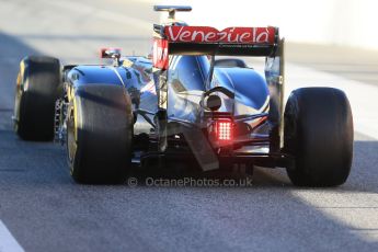 World © Octane Photographic Ltd. Lotus F1 Team E23 Hybrid – Romain Grosjean 28th February 2015, F1 Winter test #3, Circuit de Barcelona-Catalunya, Spain Test 2 Day 3. Digital Ref : 1194LB1D2255