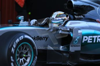World © Octane Photographic Ltd. Mercedes AMG Petronas F1 W06 Hybrid – Lewis Hamilton. Saturday 28th February 2015, F1 Winter test #3, Circuit de Barcelona-Catalunya, Spain Test 2 Day 3. Digital Ref : 1194LB1D2583
