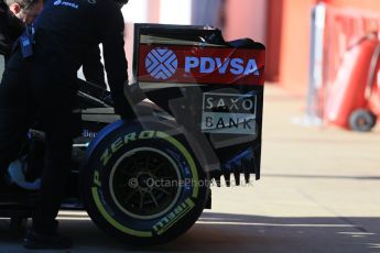 World © Octane Photographic Ltd. Lotus F1 Team E23 Hybrid – Romain Grosjean 28th February 2015, F1 Winter test #3, Circuit de Barcelona-Catalunya, Spain Test 2 Day 3. Digital Ref : 1194LB1D2650