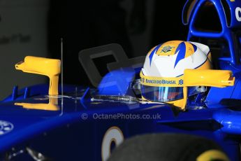 World © Octane Photographic Ltd. Sauber F1 Team C34-Ferrari – Marcus Ericsson. Saturday 28th February 2015, F1 Winter test #3, Circuit de Barcelona-Catalunya, Spain Test 2 Day 3. Digital Ref : 1194LB1D2685