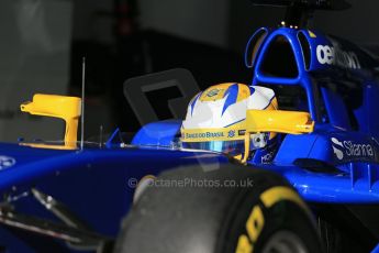 World © Octane Photographic Ltd. Sauber F1 Team C34-Ferrari – Marcus Ericsson. Saturday 28th February 2015, F1 Winter test #3, Circuit de Barcelona-Catalunya, Spain Test 2 Day 3. Digital Ref : 1194LB1D2700