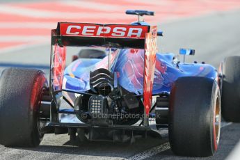 World © Octane Photographic Ltd. Scuderia Toro Rosso STR10 – Carlos Sainz Jnr. Saturday 28th February 2015, F1 Winter test #3, Circuit de Barcelona-Catalunya, Spain Test 2 Day 3. Digital Ref: 1194LB1D2744