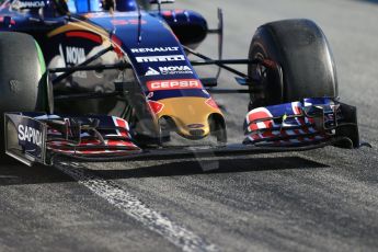 World © Octane Photographic Ltd. Scuderia Toro Rosso STR10 – Carlos Sainz Jnr. Saturday 28th February 2015, F1 Winter test #3, Circuit de Barcelona-Catalunya, Spain Test 2 Day 3. Digital Ref: 1194LB1D2766