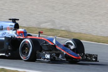 World © Octane Photographic Ltd. McLaren Honda MP4/30 – Kevin Magnussen. Saturday 28th February 2015, F1 Winter test #3, Circuit de Barcelona-Catalunya, Spain Test 2 Day 3. Digital Ref: 1194LB1D2898