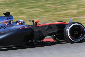 World © Octane Photographic Ltd. McLaren Honda MP4/30 – Kevin Magnussen. Saturday 28th February 2015, F1 Winter test #3, Circuit de Barcelona-Catalunya, Spain Test 2 Day 3. Digital Ref: 1194LB1D2901