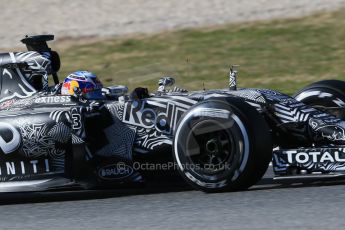 World © Octane Photographic Ltd. Infiniti Red Bull Racing RB11 – Daniel Ricciardo. Saturday 28th February 2015, F1 Winter test #3, Circuit de Barcelona-Catalunya, Spain Test 2 Day 3. Digital Ref : 1194LB1D2931