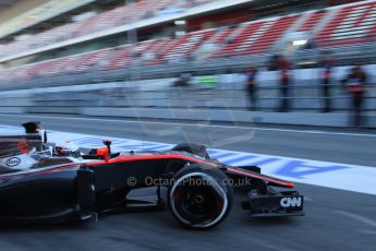 World © Octane Photographic Ltd. McLaren Honda MP4/30 – Kevin Magnussen. Saturday 28th February 2015, F1 Winter test #3, Circuit de Barcelona-Catalunya, Spain Test 2 Day 3. Digital Ref: 1194LB7L6627