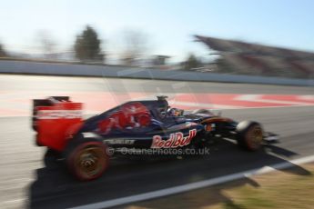 World © Octane Photographic Ltd. Scuderia Toro Rosso STR10 – Carlos Sainz Jnr. Saturday 28th February 2015, F1 Winter test #3, Circuit de Barcelona-Catalunya, Spain Test 2 Day 3. Digital Ref: 1194LB7L6727
