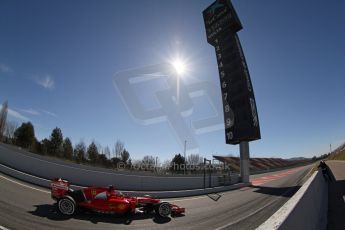 World © Octane Photographic Ltd. Scuderia Ferrari SF15-T– Kimi Raikkonen. Saturday 28th February 2015, F1 Winter test #3, Circuit de Barcelona-Catalunya, Spain Test 2 Day 3. Digital Ref: 1194LB7L6770