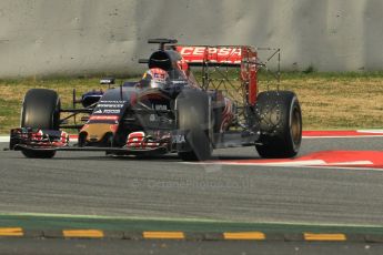 World © Octane Photographic Ltd. Scuderia Toro Rosso STR10 – Max Verstappen. Sunday 1st March 2015, F1 Winter test #3, Circuit de Barcelona-Catalunya, Spain Test 2 Day 4. Digital Ref: 1195CB1L3890