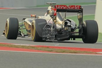 World © Octane Photographic Ltd. Lotus F1 Team E23 Hybrid – Pastor Maldonado. Sunday 1st March 2015, F1 Winter test #3, Circuit de Barcelona-Catalunya, Spain Test 2 Day 4. Digital Ref: 1195CB1L3975