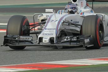 World © Octane Photographic Ltd. Williams Martini Racing FW37 – Valtteri Bottas. Sunday 1st March 2015, F1 Winter test #3, Circuit de Barcelona-Catalunya, Spain Test 2 Day 4. Digital Ref: 1195CB1L4095