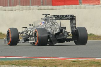 World © Octane Photographic Ltd. Infiniti Red Bull Racing RB11 – Daniel Ricciardo. Sunday 1st March 2015, F1 Winter test #3, Circuit de Barcelona-Catalunya, Spain Test 2 Day 4. Digital Ref: 1195CB1L4145