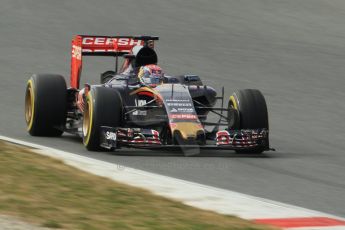 World © Octane Photographic Ltd. Scuderia Toro Rosso STR10 – Max Verstappen. Sunday 1st March 2015, F1 Winter test #3, Circuit de Barcelona-Catalunya, Spain Test 2 Day 4. Digital Ref: 1195CB1L4338