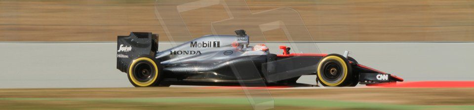 World © Octane Photographic Ltd. McLaren Honda MP4/30 – Jenson Button. Saturday. Sunday 1st March 2015, F1 Winter test #3, Circuit de Barcelona-Catalunya, Spain Test 2 Day 4. Digital Ref: 1195CB7B1588