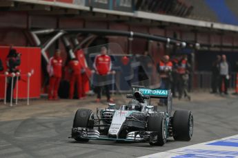 World © Octane Photographic Ltd. Mercedes AMG Petronas F1 W06 Hybrid – Nico Rosberg. Sunday 1st March 2015, F1 Winter test #3, Circuit de Barcelona-Catalunya, Spain Test 2 Day 4. Digital Ref : 1195LB1D3337