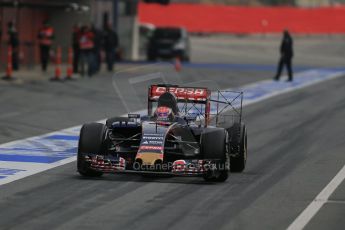 World © Octane Photographic Ltd. Scuderia Toro Rosso STR10 – Max Verstappen. Sunday 1st March 2015, F1 Winter test #3, Circuit de Barcelona-Catalunya, Spain Test 2 Day 4. Digital Ref: 1195LB1D3365