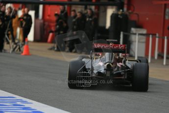 World © Octane Photographic Ltd. Lotus F1 Team E23 Hybrid – Pastor Maldonado. Sunday 1st March 2015, F1 Winter test #3, Circuit de Barcelona-Catalunya, Spain Test 2 Day 4. Digital Ref : 1195LB1D3401