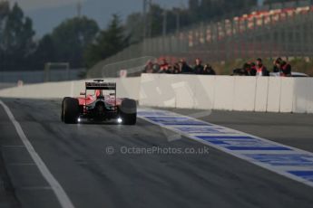 World © Octane Photographic Ltd. Scuderia Ferrari SF15-T– Sebastian Vettel. Sunday 1st March 2015, F1 Winter test #3, Circuit de Barcelona-Catalunya, Spain Test 2 Day 4. Digital Ref: 1195LB1D3440