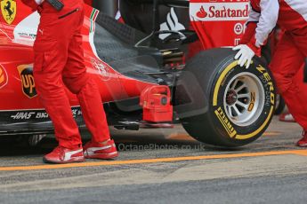 World © Octane Photographic Ltd. Scuderia Ferrari SF15-T– Sebastian Vettel. Sunday 1st March 2015, F1 Winter test #3, Circuit de Barcelona-Catalunya, Spain Test 2 Day 4. Digital Ref: 1195LB1D3473