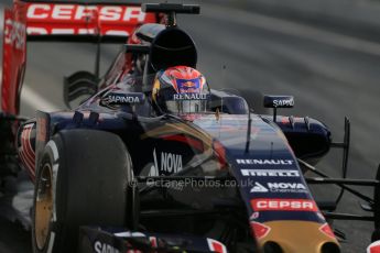 World © Octane Photographic Ltd. Scuderia Toro Rosso STR10 – Max Verstappen. Sunday 1st March 2015, F1 Winter test #3, Circuit de Barcelona-Catalunya, Spain Test 2 Day 4. Digital Ref: 1195LB1D3495