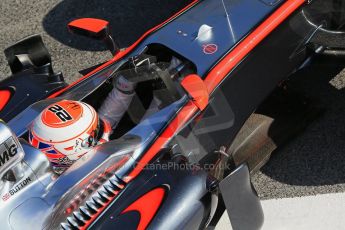 World © Octane Photographic Ltd. McLaren Honda MP4/30 – Jenson Button. Sunday 1st March 2015, F1 Winter test #3, Circuit de Barcelona-Catalunya, Spain Test 2 Day 4. Digital Ref: 1195LB1D3904