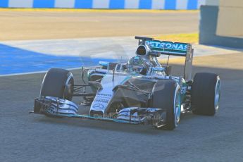 World © Octane Photographic Ltd. Mercedes AMG Petronas F1 W06 Hybrid – Nico Rosberg. Sunday 1st February 2015, Formula 1 Winter testing, Jerez de la Frontera, Spain. Digital Ref : 1180CB1D1103