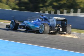 World © Octane Photographic Ltd. Mercedes AMG Petronas F1 W06 Hybrid – Nico Rosberg. Sunday 1st February 2015, Formula 1 Winter testing, Jerez de la Frontera, Spain. Digital Ref : 1180CB1D1114