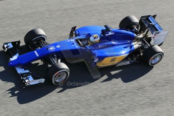 World © Octane Photographic Ltd. Sauber F1 Team C34-Ferrari – Marcus Ericsson. Sunday 1st February 2015, Formula 1 Winter testing, Jerez de la Frontera, Spain. Digital Ref : 1180CB1D1212