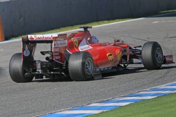 World © Octane Photographic Ltd. Scuderia Ferrari SF-15T– Sebastian Vettel. Sunday 1st February 2015, Formula 1 Winter testing, Jerez de la Frontera, Spain. Digital Ref: 1180CB1D1372