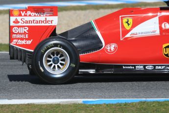 World © Octane Photographic Ltd. Scuderia Ferrari SF-15T– Sebastian Vettel. Sunday 1st February 2015, Formula 1 Winter testing, Jerez de la Frontera, Spain. Digital Ref: 1180CB1D1529