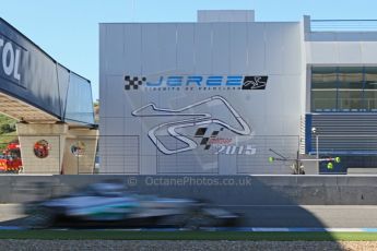 World © Octane Photographic Ltd. Mercedes AMG Petronas F1 W06 Hybrid – Nico Rosberg. Sunday 1st February 2015, Formula 1 Winter testing, Jerez de la Frontera, Spain. Digital Ref : 1180CB7D1278