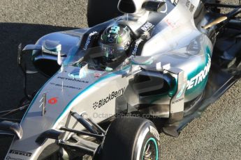 World © Octane Photographic Ltd. Mercedes AMG Petronas F1 W06 Hybrid – Nico Rosberg. Sunday 1st February 2015, Formula 1 Winter testing, Jerez de la Frontera, Spain. Digital Ref : 1180CB7D9531