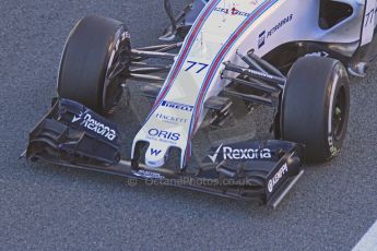 World © Octane Photographic Ltd. Williams Martini Racing FW37 Valtteri Bottas. Sunday 1st February 2015, Formula 1 Winter testing, Jerez de la Frontera, Spain. Digital Ref: 1180CB7D9538