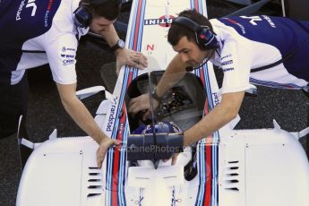 World © Octane Photographic Ltd. Williams Martini Racing FW37 Valtteri Bottas. Sunday 1st February 2015, Formula 1 Winter testing, Jerez de la Frontera, Spain. Digital Ref: 1180CB7D9549