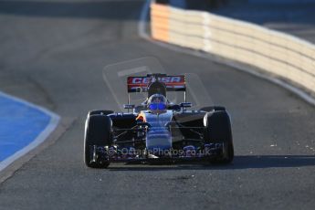 World © Octane Photographic Ltd. Scuderia Toro Rosso STR10 – Carlos Sainz Jnr. Sunday 1st February 2015, Formula 1 Winter testing, Jerez de la Frontera, Spain. Digital Ref: 1180LB1D1209
