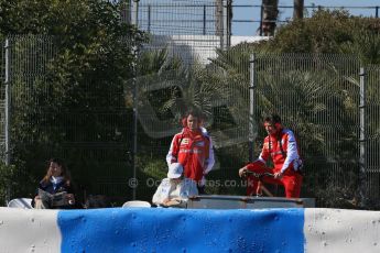World © Octane Photographic Ltd. Scuderia Ferrari - Esteban Gutierrez. Sunday 1st February 2015, Formula 1 Winter testing, Jerez de la Frontera, Spain. Digital Ref: 1180LB1D1577