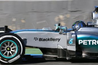 World © Octane Photographic Ltd. Mercedes AMG Petronas F1 W06 Hybrid – Nico Rosberg. Sunday 1st February 2015, Formula 1 Winter testing, Jerez de la Frontera, Spain. Digital Ref : 1181LB1D1331