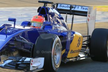World © Octane Photographic Ltd. Sauber F1 Team C34-Ferrari – Felipe Nasr. Monday 2nd February 2015, Formula 1 Winter testing, Jerez de la Frontera, Spain. Digital Ref : 1182CB1D1690