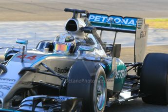 World © Octane Photographic Ltd. Mercedes AMG Petronas F1 W06 Hybrid – Lewis Hamilton. Monday 2nd  February 2015, Formula 1 Winter testing, Jerez de la Frontera, Spain. Digital Ref : 1182CB1D1709
