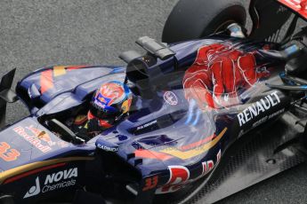 World © Octane Photographic Ltd. Scuderia Toro Rosso STR10 – Max Verstappen. Monday 2nd February 2015, Formula 1 Winter testing, Jerez de la Frontera, Spain. Digital Ref: 1182CB1D1746