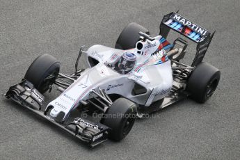 World © Octane Photographic Ltd. Williams Martini Racing FW37 – Valtteri Bottas. Monday 2nd February 2015, Formula 1 Winter testing, Jerez de la Frontera, Spain. Digital Ref: 1182CB1D1758