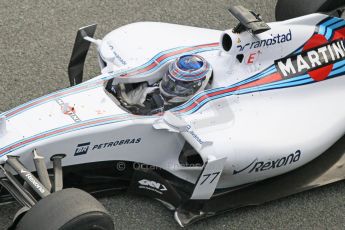 World © Octane Photographic Ltd. Williams Martini Racing FW37 – Valtteri Bottas. Monday 2nd February 2015, Formula 1 Winter testing, Jerez de la Frontera, Spain. Digital Ref: 1182CB1D1761
