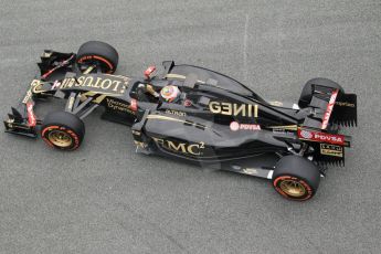 World © Octane Photographic Ltd. Lotus F1 Team E23 Hybrid – Pastor Maldonado. Monday 2nd February 2015, Formula 1 Winter testing, Jerez de la Frontera, Spain. Digital Ref: 1182CB1D1808