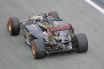 World © Octane Photographic Ltd. Lotus F1 Team E23 Hybrid – Pastor Maldonado. Monday 2nd February 2015, Formula 1 Winter testing, Jerez de la Frontera, Spain. Digital Ref: 1182CB1D1828