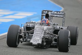 World © Octane Photographic Ltd. Infiniti Red Bull Racing RB11without front wing – Daniil Kvyat. Monday 2nd February 2015, Formula 1 Winter testing, Jerez de la Frontera, Spain. Digital Ref : 1182CB1D1853